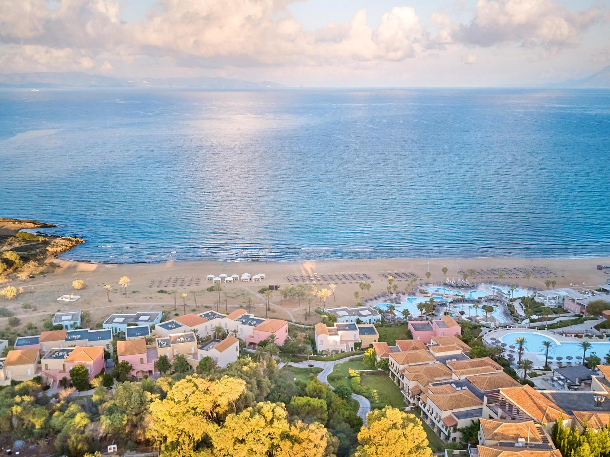 Grecotel Luxme Palms At Riviera Olympia & Aqua Park ลูตราคิลลินิส ภายนอก รูปภาพ